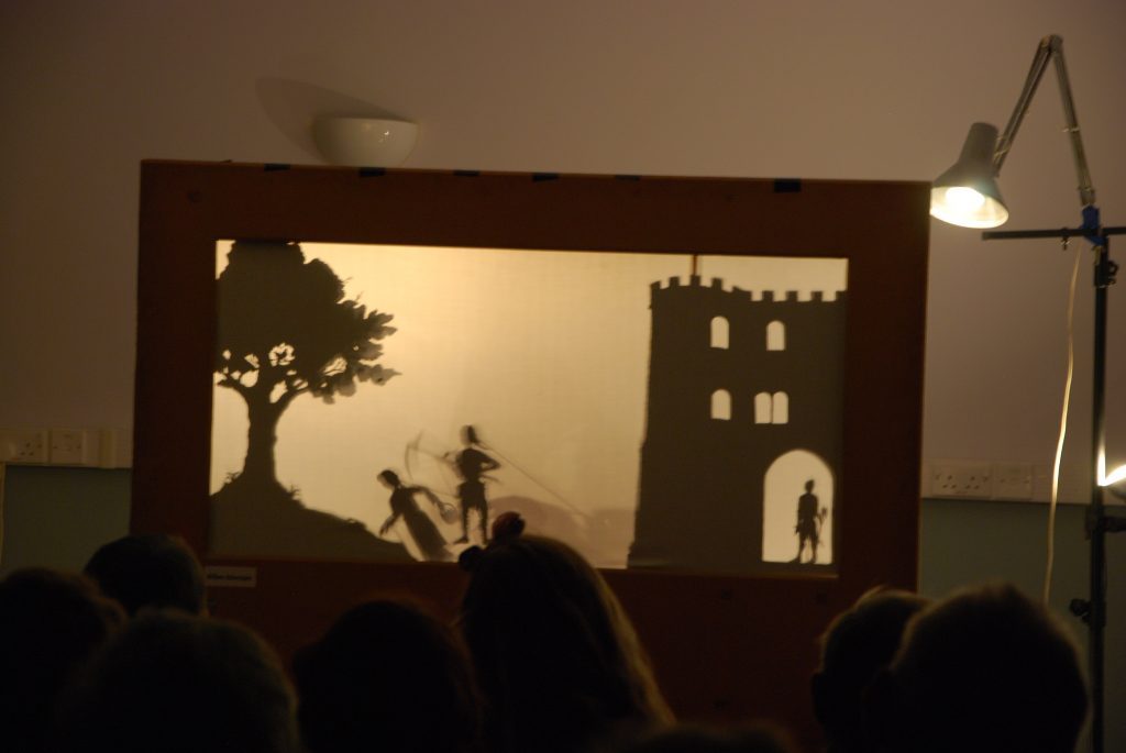 shadow puppet show, the story of st sidwella