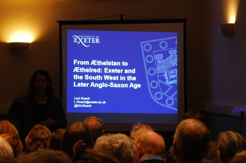 talk about anglo saxon Exeter