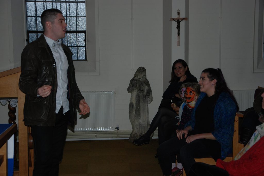 Stories from Harry Hems (and his statue of St Sidwell in the background)