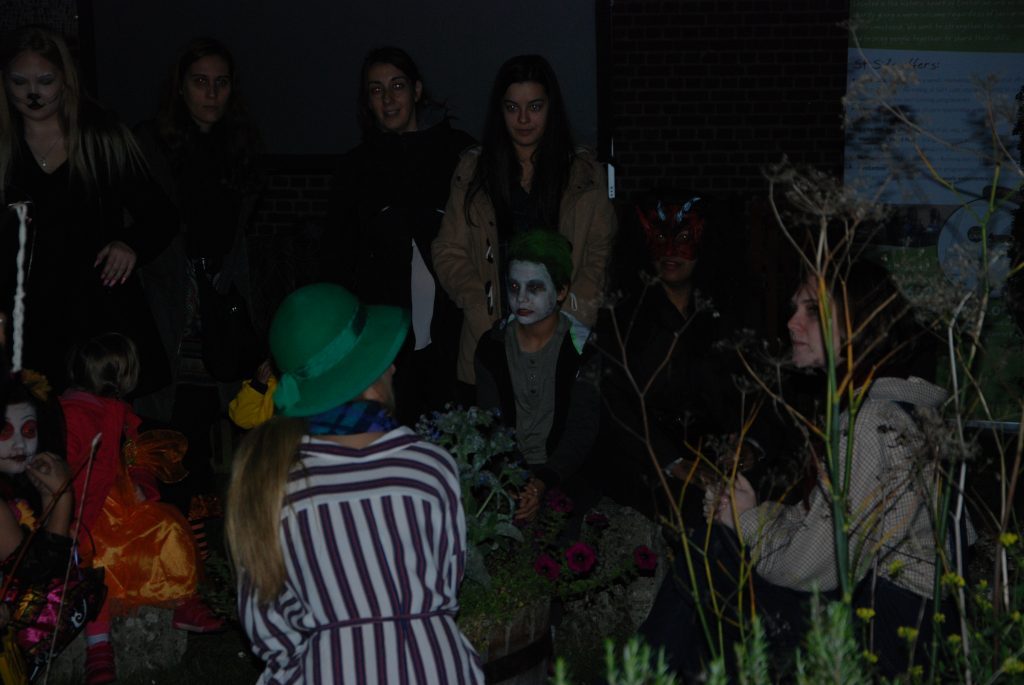 Stories from WWII during our St Sidwell’s Halloween Heritage Spooky Tours